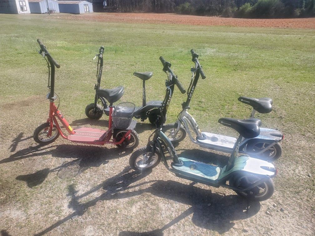 4 Electric Scooters - Great Project for Dads or Grandpas