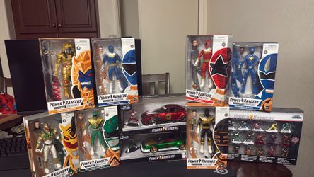1990s-2000s Power Ranger Action Figs