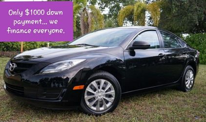 Mazda 6i sport 2011! With only $1000 down payment I can get you approved.. we finance everyone.. bad credit.. no credit.. repo..
