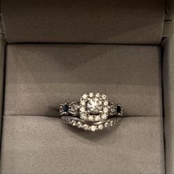 Engagement and Wedding Band 