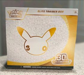 Pokémon 30th Celebration Elite Trainer Box (ETB) - Brand New & Factory Sealed!