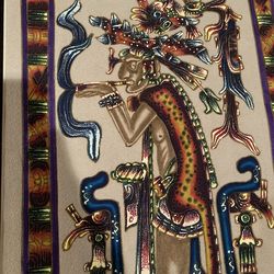 Framed Mexican wall art