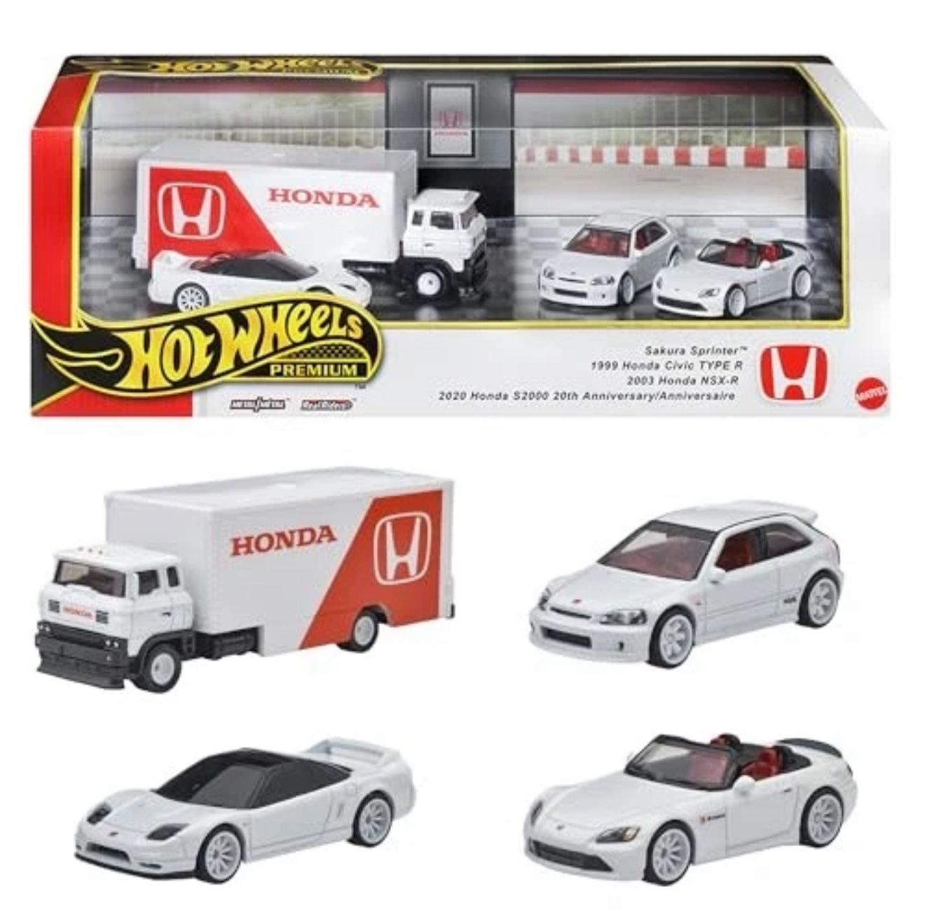[PSL] 2025 Hot Wheels Premium Diorama Collector Set Honda Type R Heritage 9/27