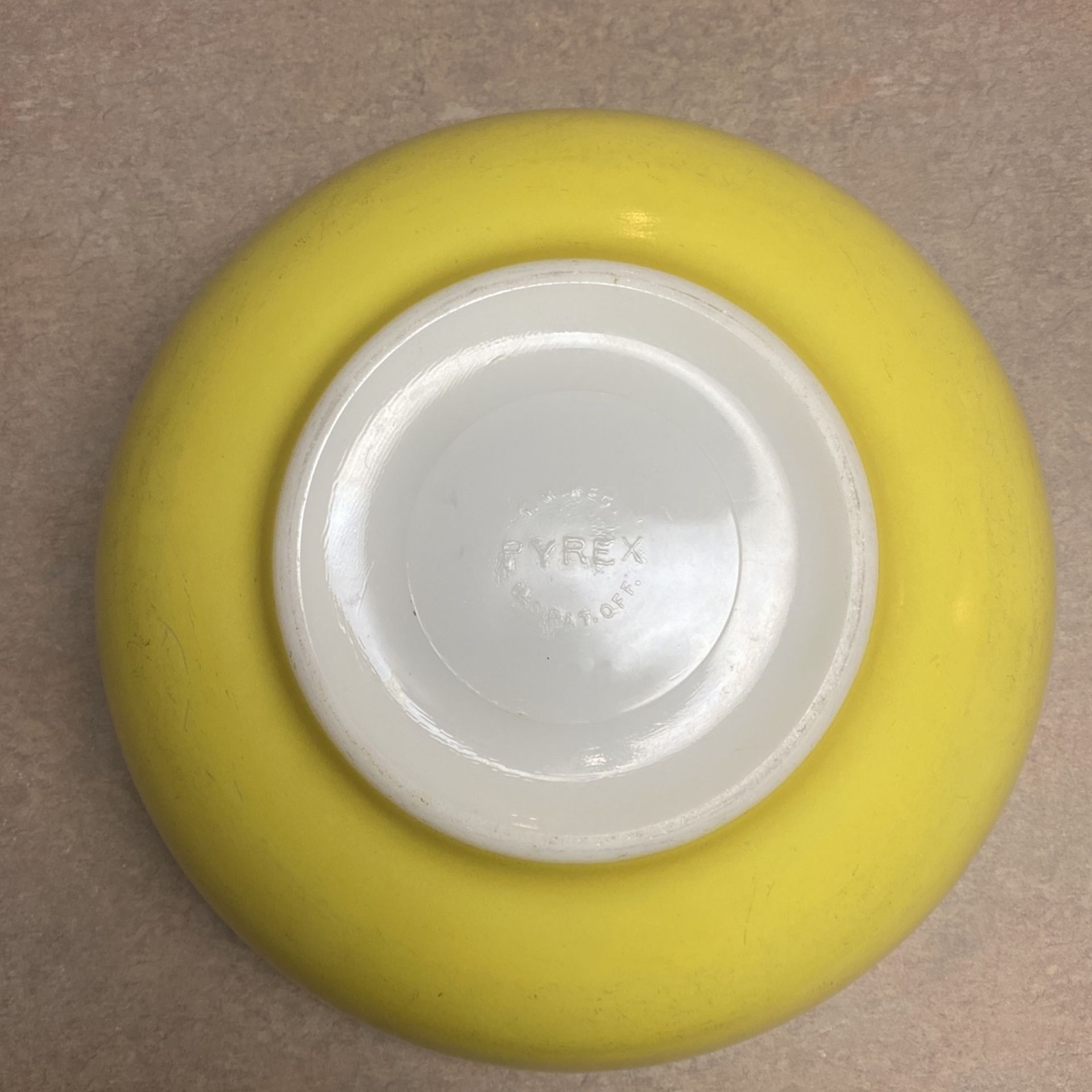 Vintage Pyrex Bright Yellow