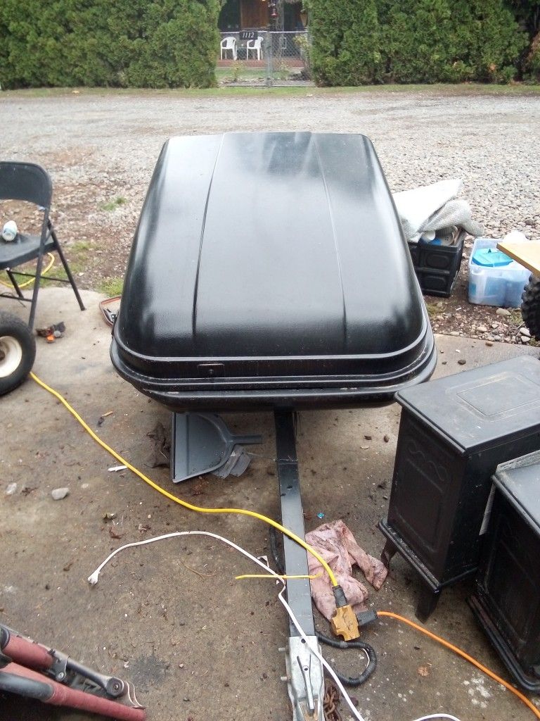 Pull Behind Motorcycle Trailer