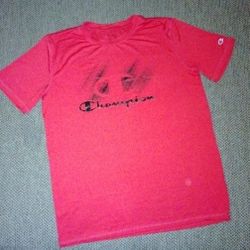 Boys XL 14/16 Champion Red Shirt