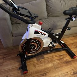 Exercise Bike, CHAOKE Indoor Cycling Bike, Stationary Bike Magnetic Resistance Whisper Quiet for Home Cardio Workout Heavy Flywheel & Comfortable Seat