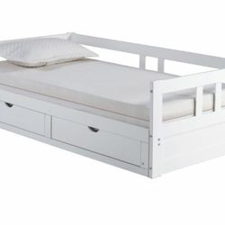 Twin to King Extendable Daybed W/Storage 