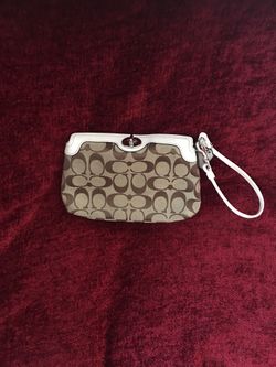 Coach wristlet