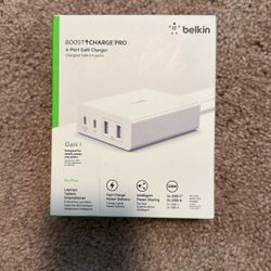 Belkin Boost Charge Pro 4 Port GaN Charger