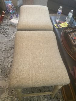 Beige Stools X 2