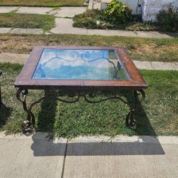 Glass Top Coffee Table