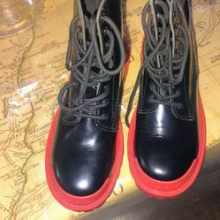  Balenciaga Black Striker Boots 
