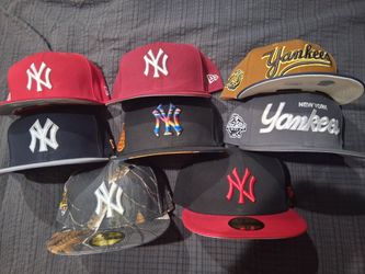 New York Yankees New Era Fitted Hat Collection 7 3/4  $25 each Or 2 for $45