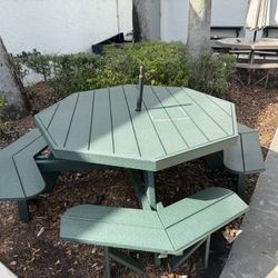 Solid Picnic Tables 