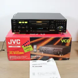JVC XL-SV22BK Video CD Player Karaoke with Original Box & Manual - NEW