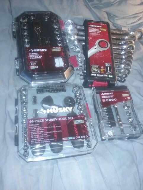 4 New Husky Tool Sets