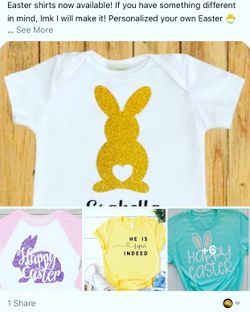 Customize Easter shirts or of any kind