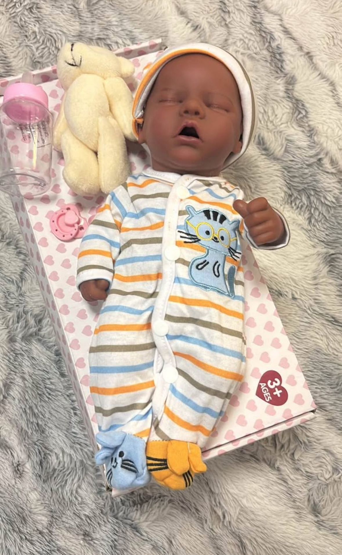Reborn doll happy day not silicone