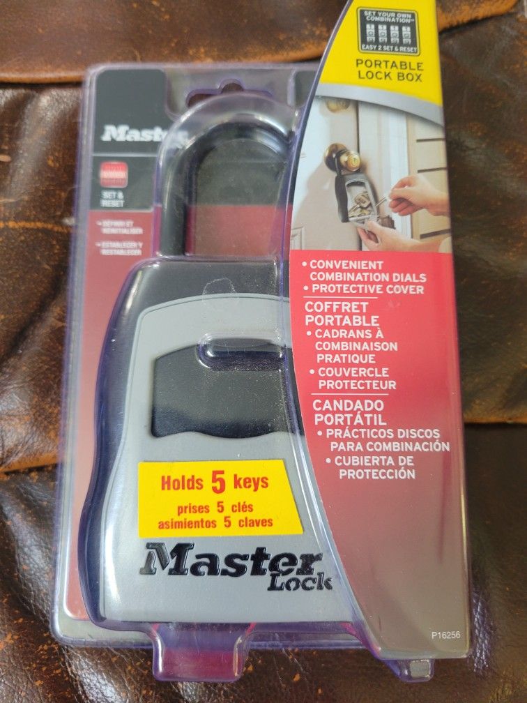 Master Lock Portable Lock box