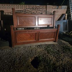Heavy Solid Wood King Size BED FRAME 