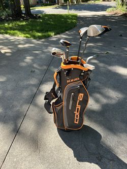 King Cobra Jr Golf Clubs and Bag Like New