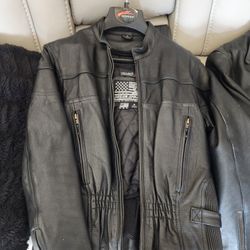 Motorcycle Leather Jacket 