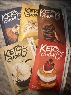 Keto Chow Single Meal Shake Packets Variety Pack