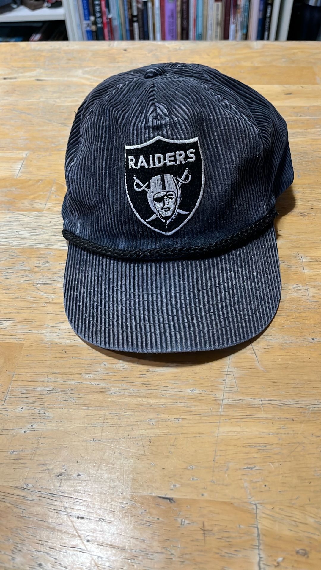 Classic 1980s Corduroy Raiders Hat