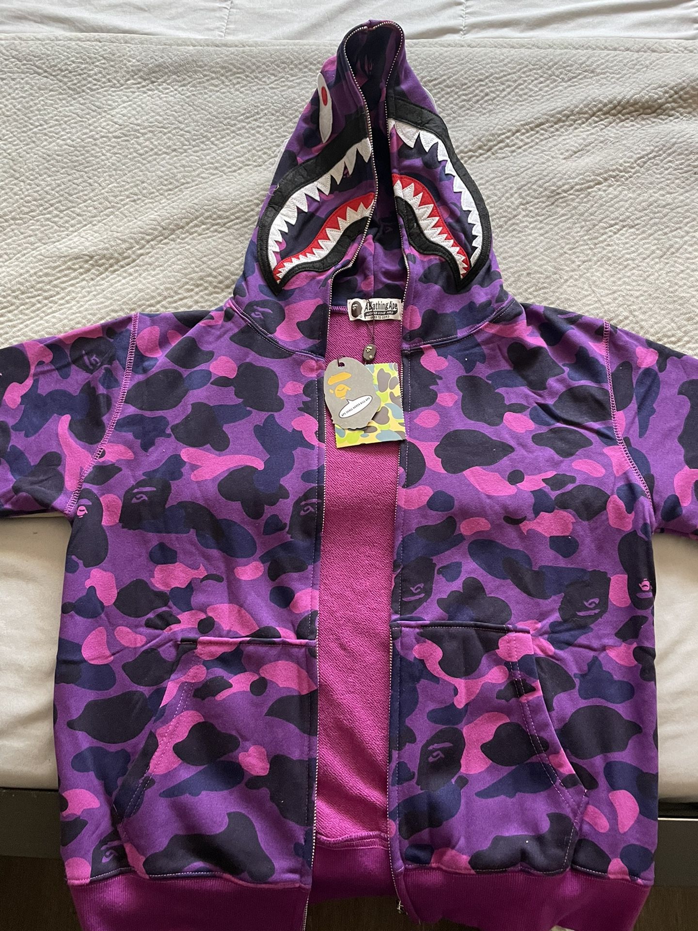 Bape Purple Hoodie