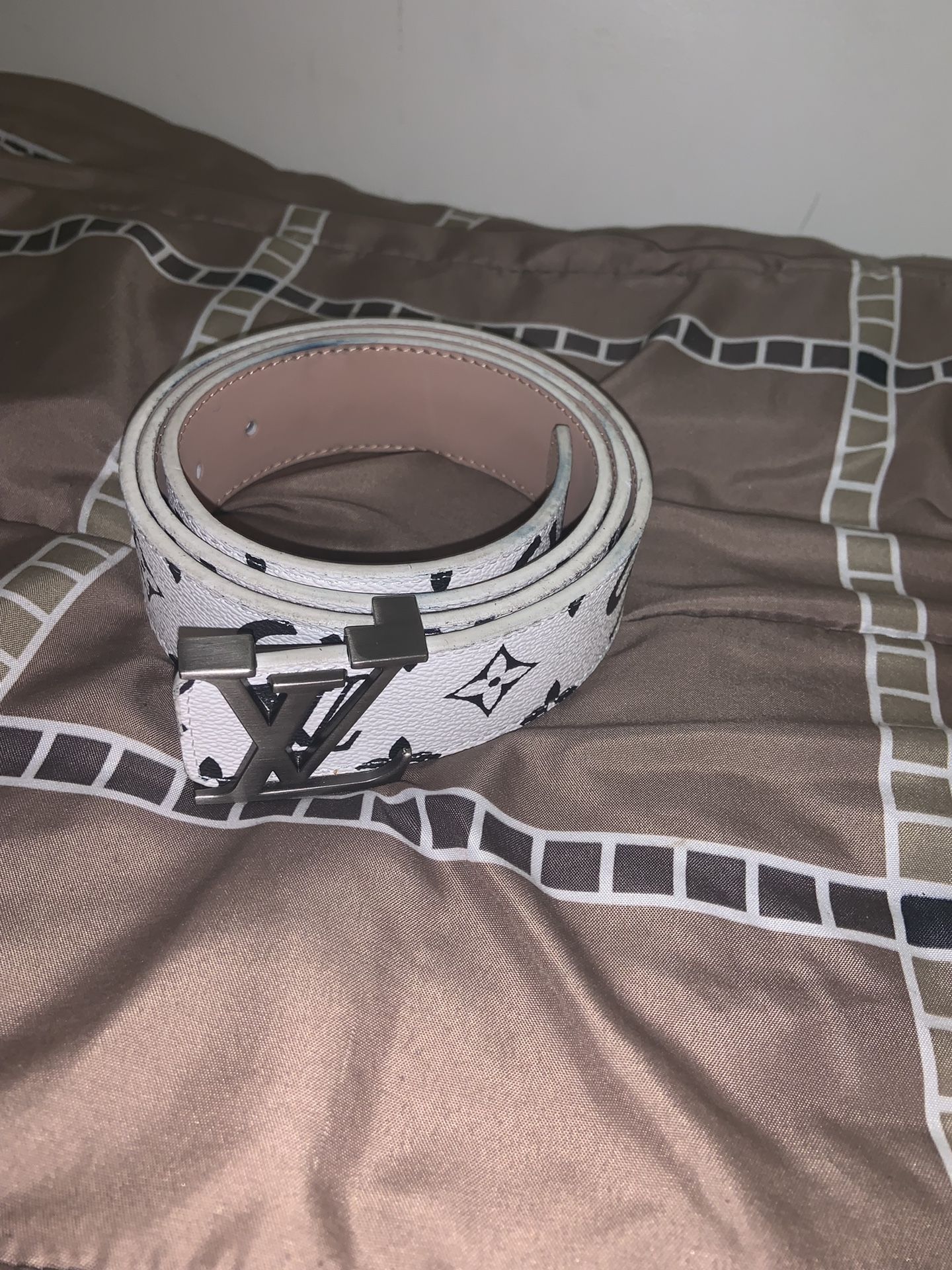 LV x Supreme Belt Copy, Size 34-38