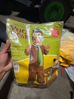Yogi bear costume toddler 1t-2t
