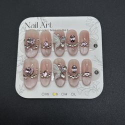 Press On Nails Size S Reusable Handmade