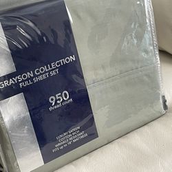 Sheet Set  (Full) 950 Thread  Count Grayson collection