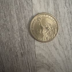 Thomas jefferson dollar coin