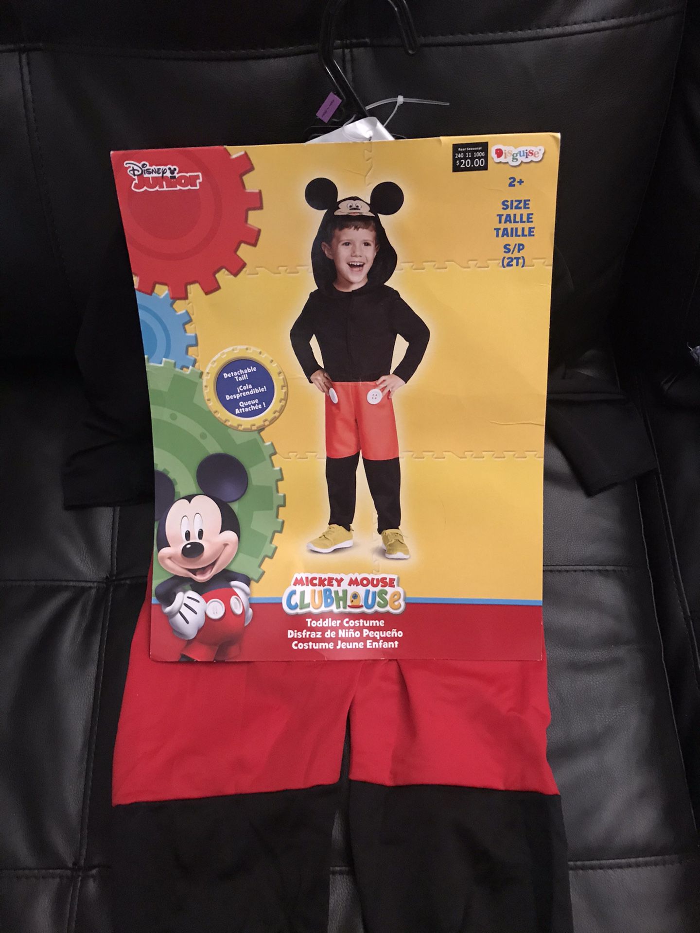 NEW MICKEY MOUSE COSTUME SIZE 2t