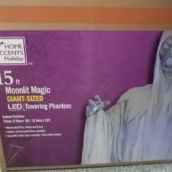 15’ft Home Depot Towering Phantom Halloween Animatronic Prop Home Accents