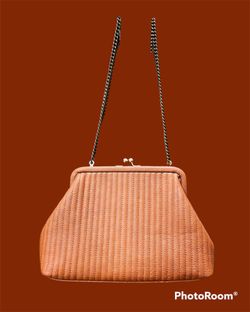 Beautiful Soft Stitch Brown Purse