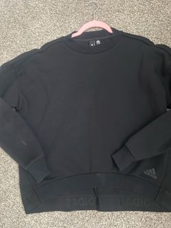 Adidas Black Crewneck Sweatshirt