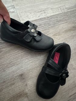 black dressing shoes toddler