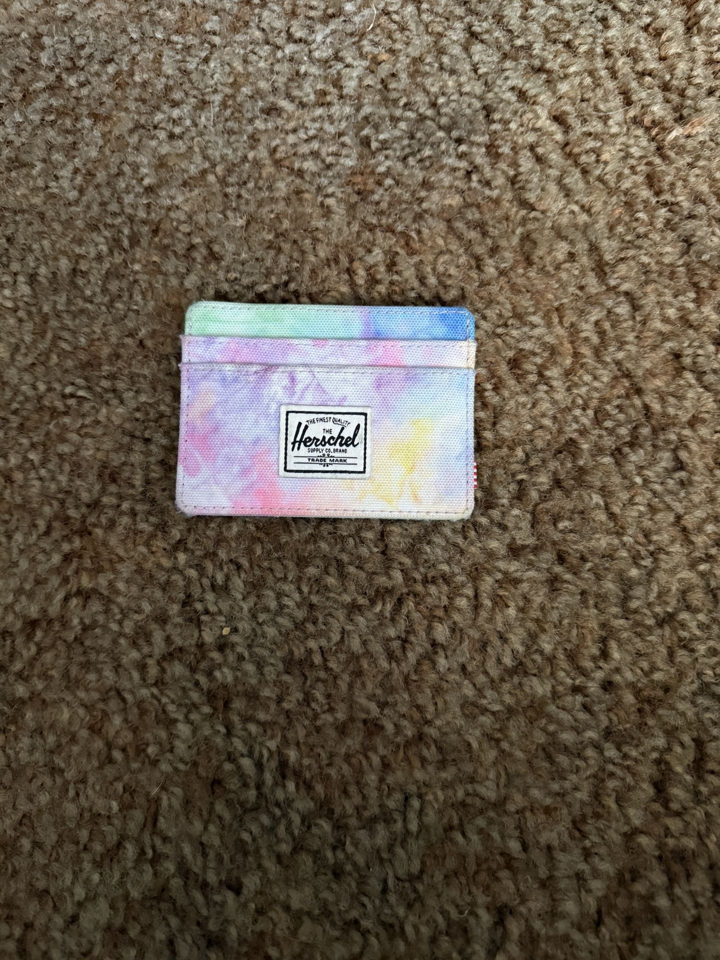 Small tie dye Herschel wallet