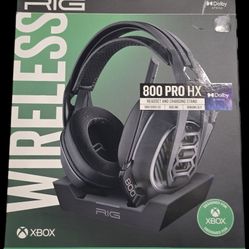 RIG - 800 Pro HX Wireless Gaming Headset & Base (NEW IN BOX SEALED)