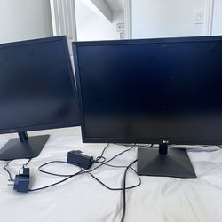 Dual LG 17” Monitors 