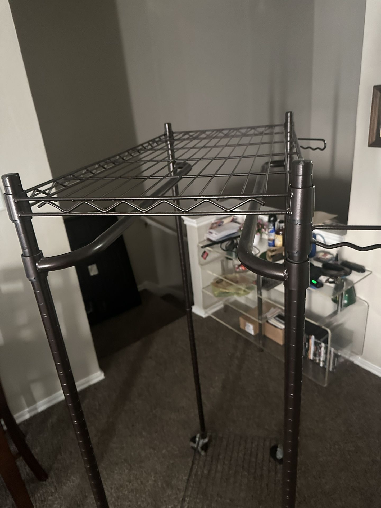 Clothes/shoe Rack Great Quality With Wheels