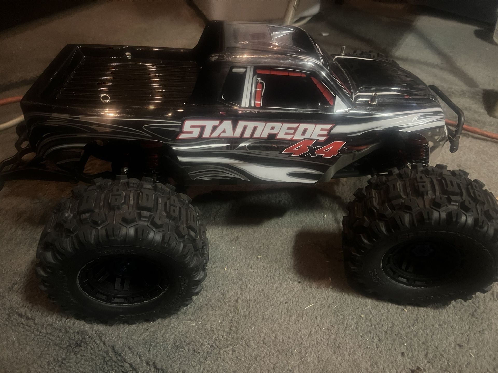 Monster Traxxas Stampede With Castle System And Fully Upgraded All New