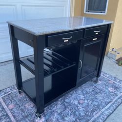 Mobile bar cart/utility cart