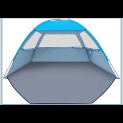 Gorich Beach Tent Sun Shelter for 6-7 Person with UPF 50+