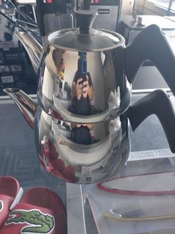 New And Box Amboss Turkish Teapot Set .