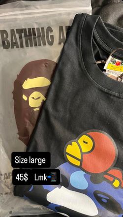 Bape Tee Size Large 45$