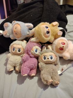 The Monsters Labubu Plush Figures – Lot of 6